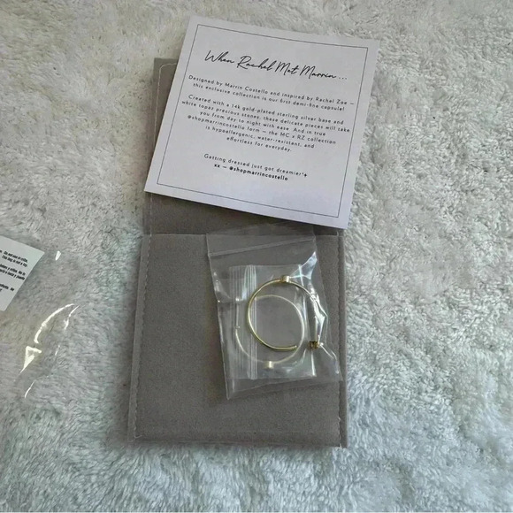 Marrin Costello Mystic Hoops and Soleil Bracelet set - Picture 4 of 6